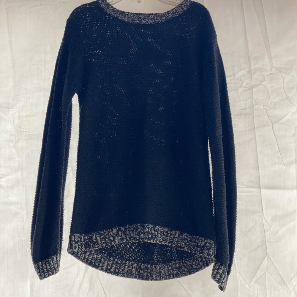 Tucker+Tate Charcoal Gray Sweater Size 7